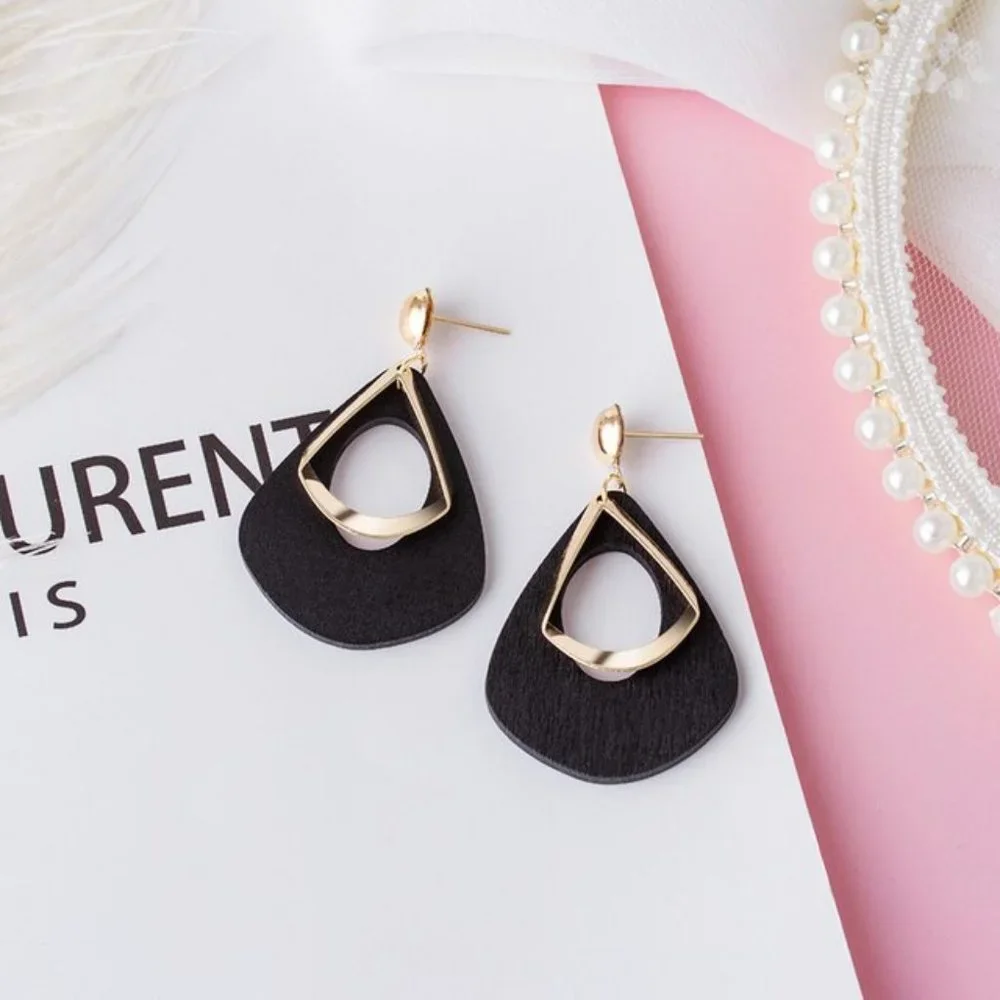 Earrings Women Bohemian Hoop Drop Cute Trendy Jewelry Accesories - Picture 2 of 6